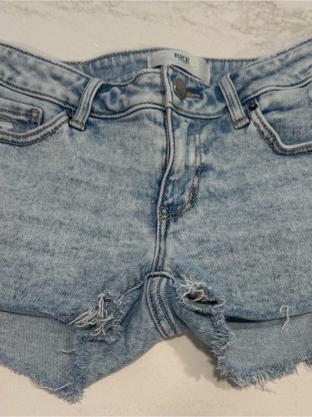 Like New BKE Light Wash Denim Jean Shorts